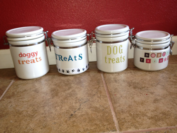 dog treat jars
