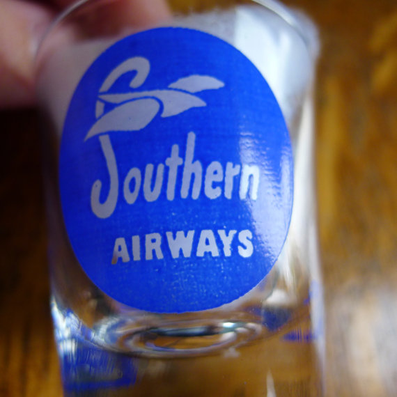 Vintage Southern Airway Glass