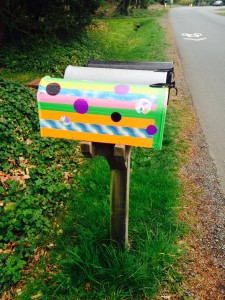 Duct tape mail box diy personalized mailbox | bexbernard.com