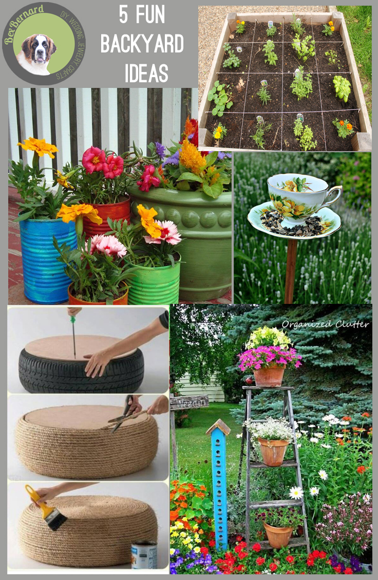 summer entertaining diy ideas to improve your backyard. make your garden fun this summer | bexbernard.com
