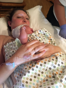 A natural, unmedicated birth story at the Birthing Inn, Tacoma, WA.
