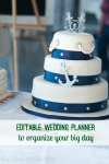 editable wedding planner blog button