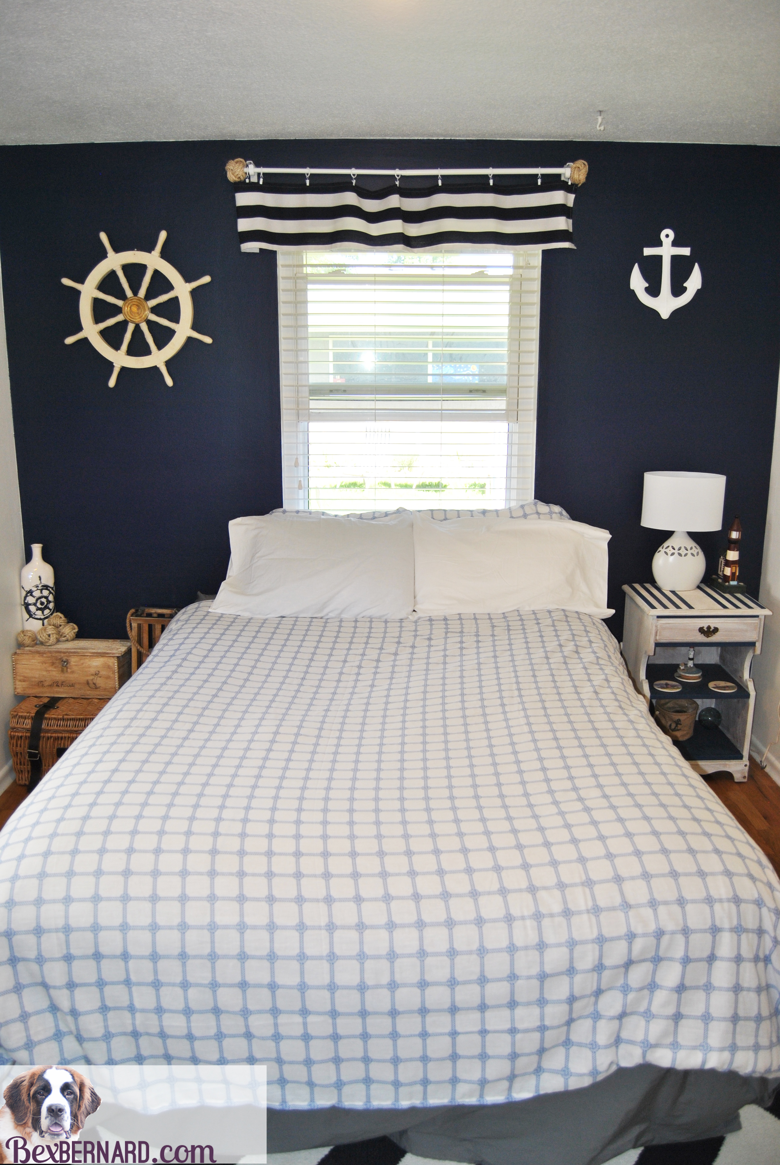 Nautical Bedroom Home Decor - BexBernard